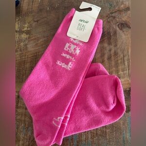 Aerie Libra Crew Socks NWT